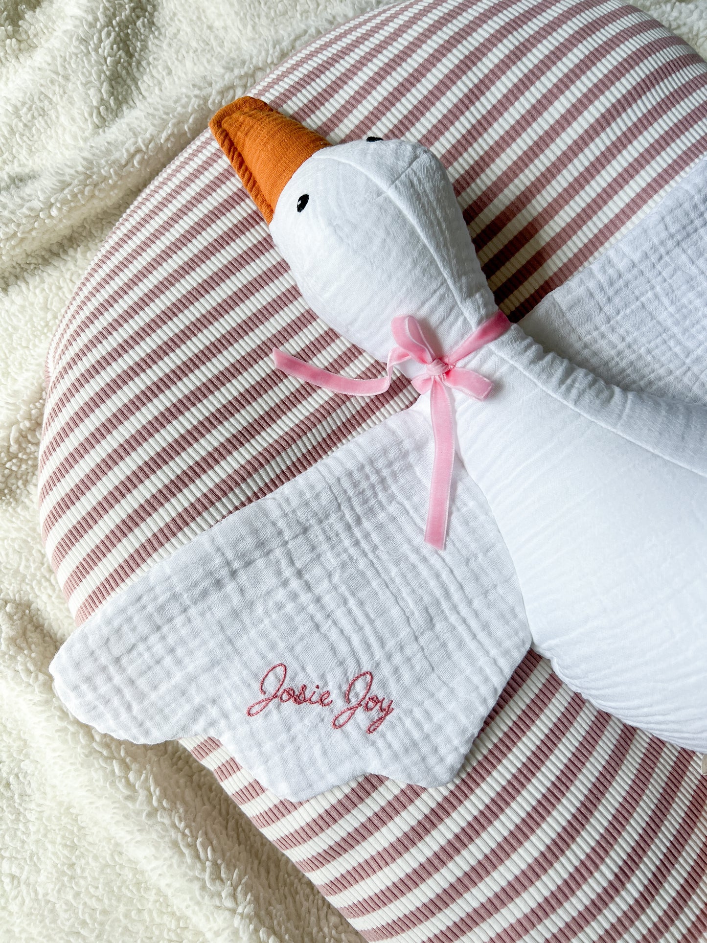 Hand Embroidered Personalization Addition