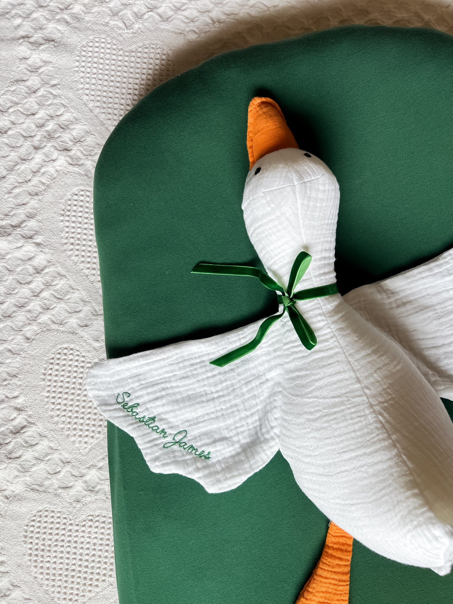 Hand Embroidered Personalization Addition