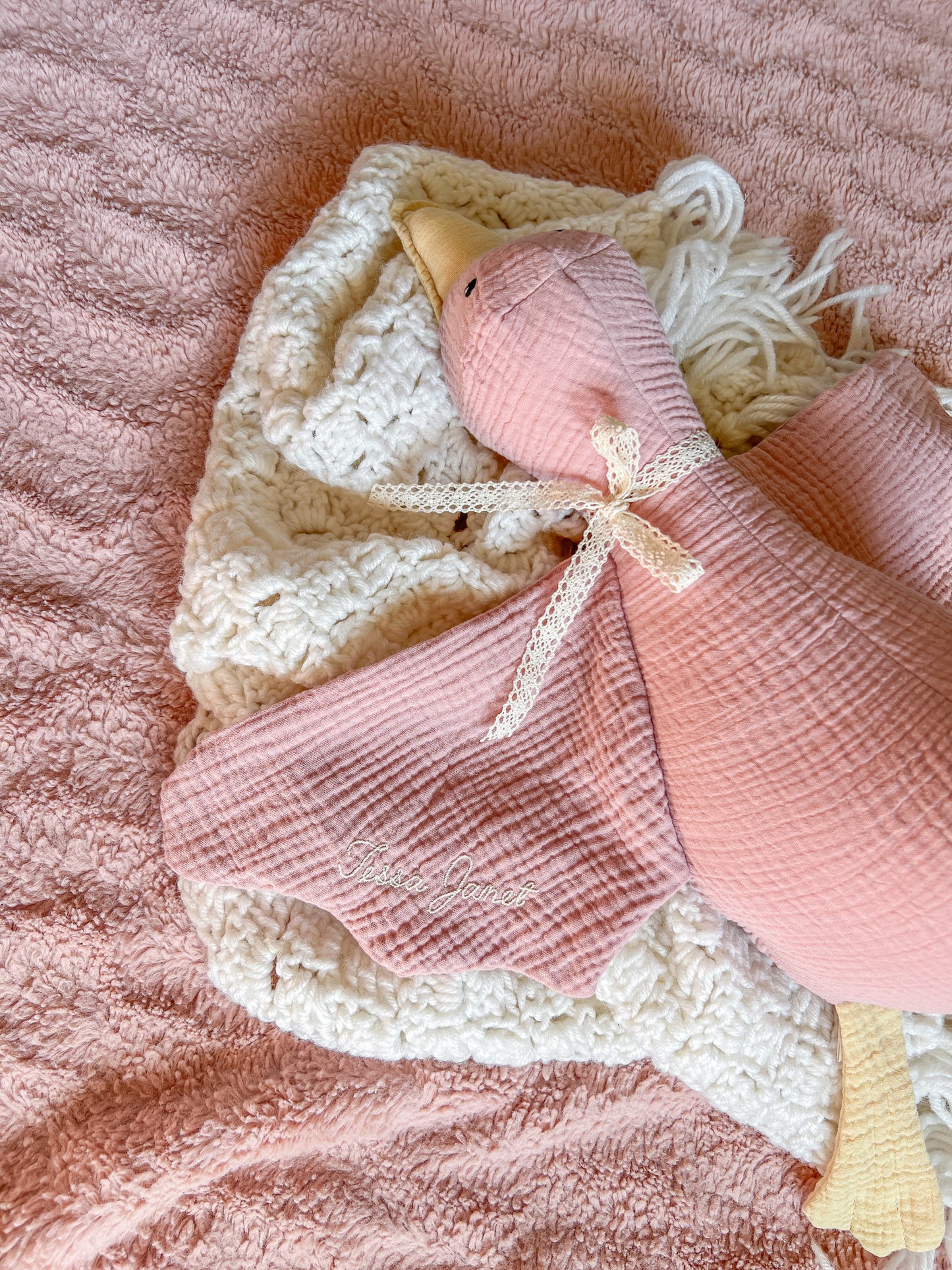 Hand Embroidered Personalization Addition