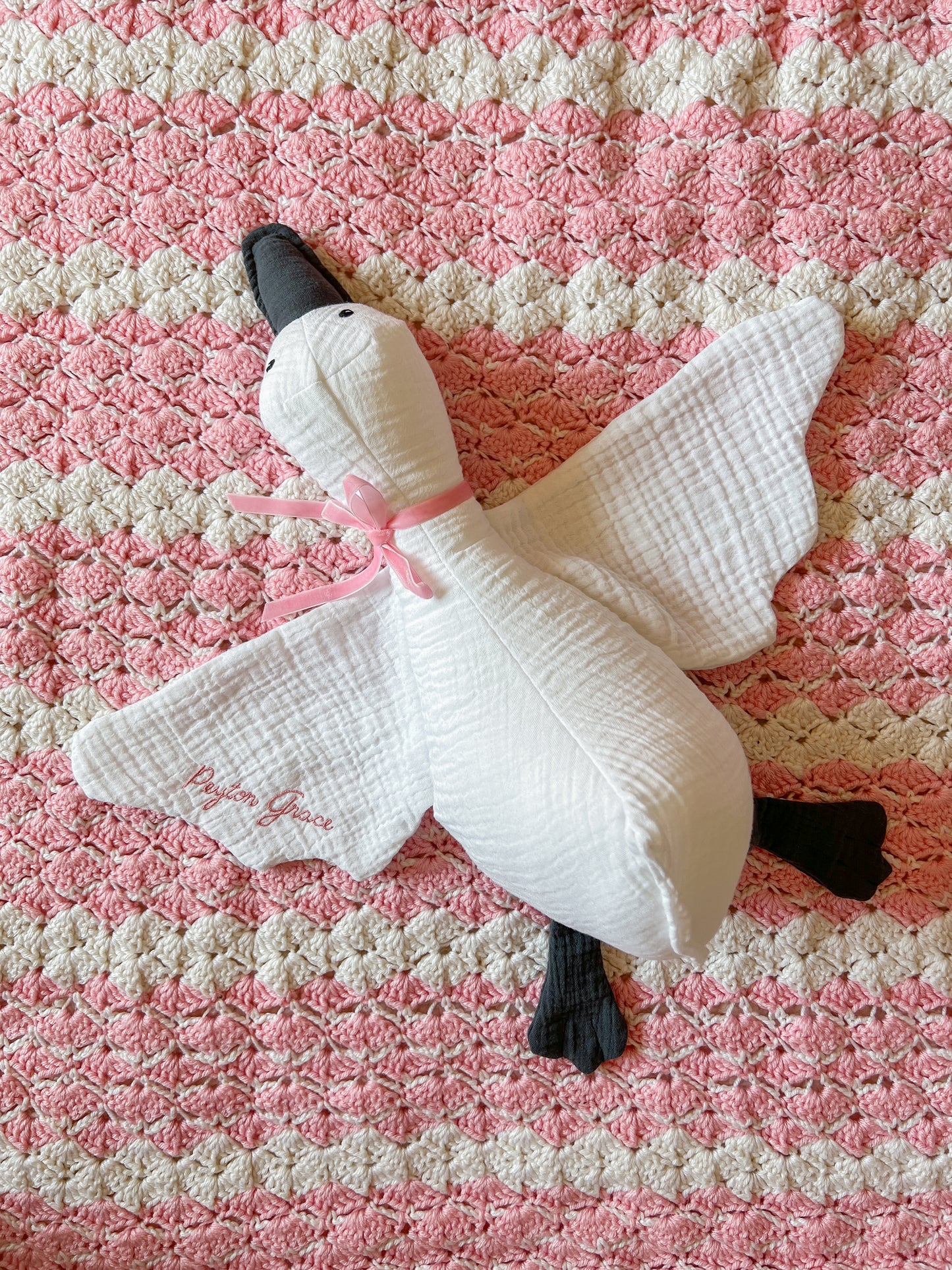 Hand Embroidered Personalization Addition