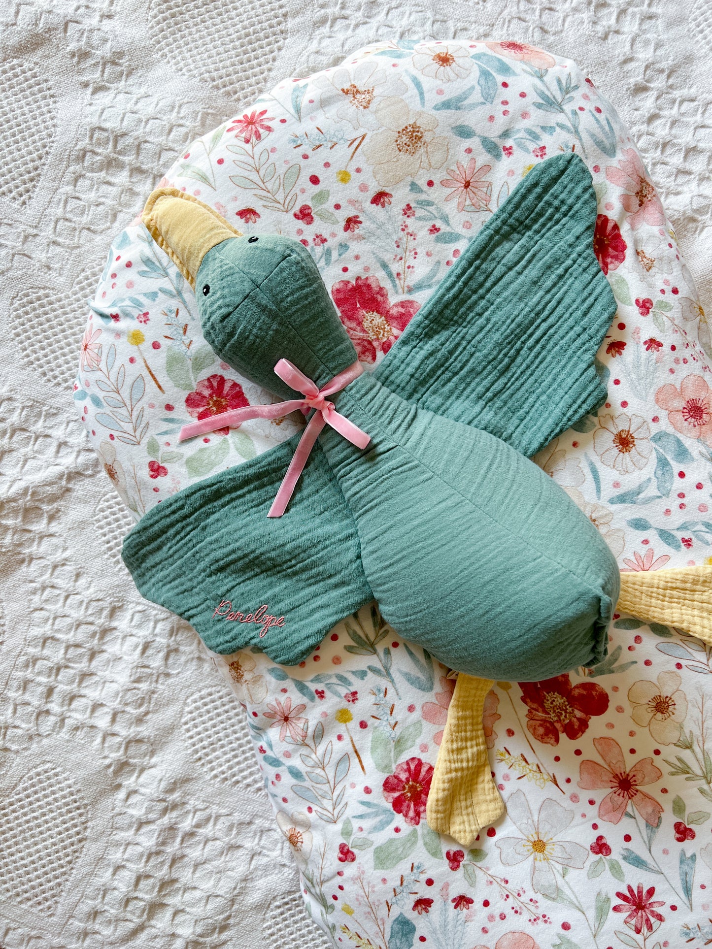 Hand Embroidered Personalization Addition