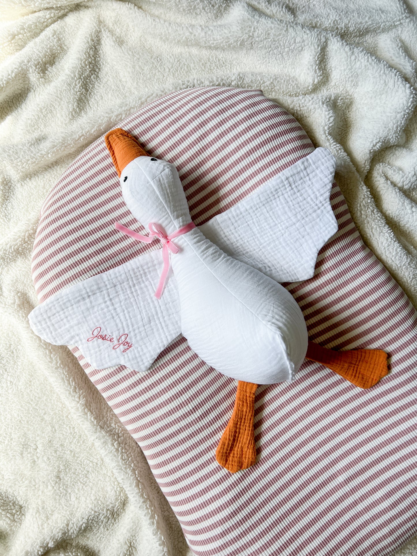 Hand Embroidered Personalization Addition