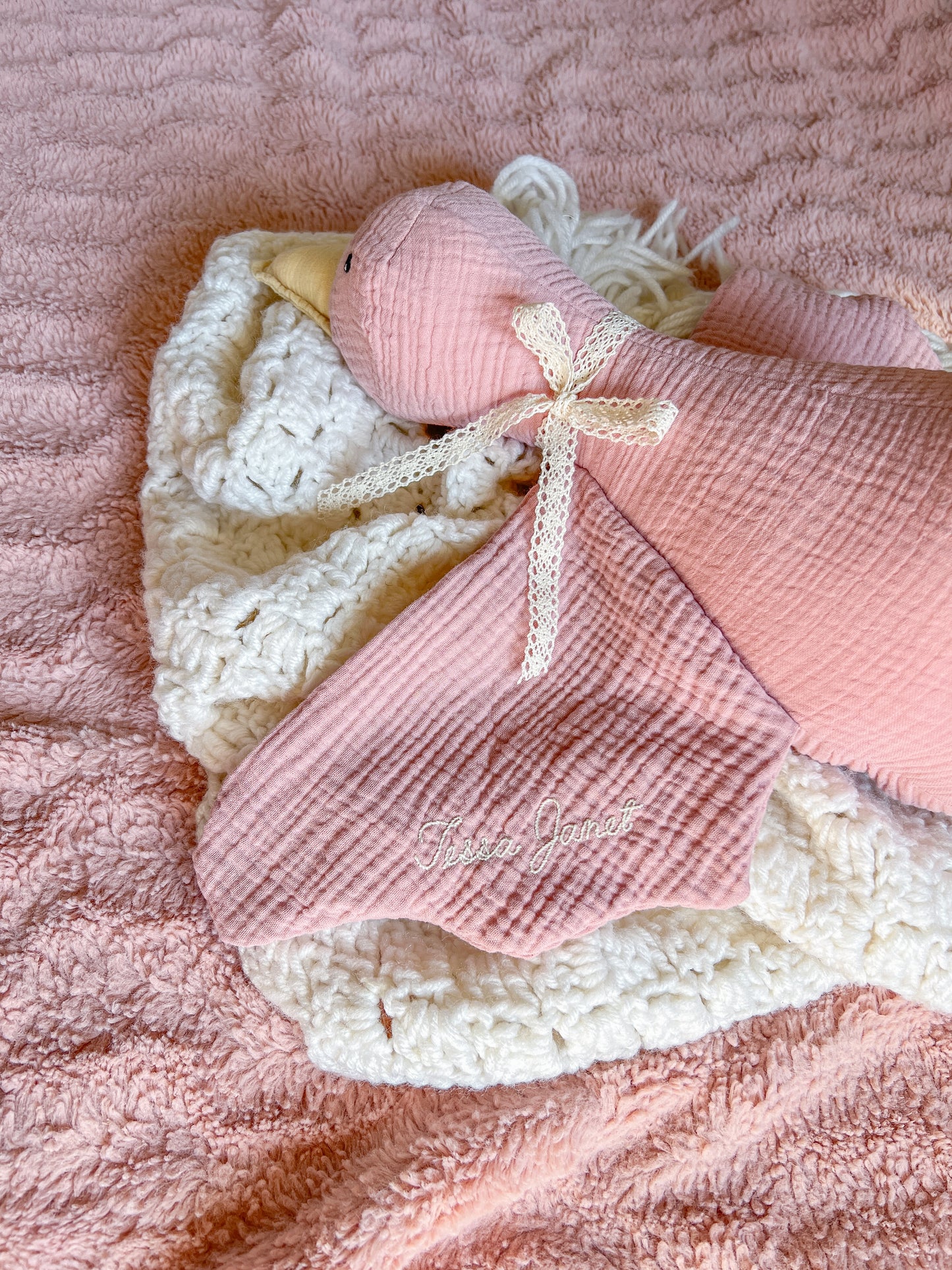Hand Embroidered Personalization Addition