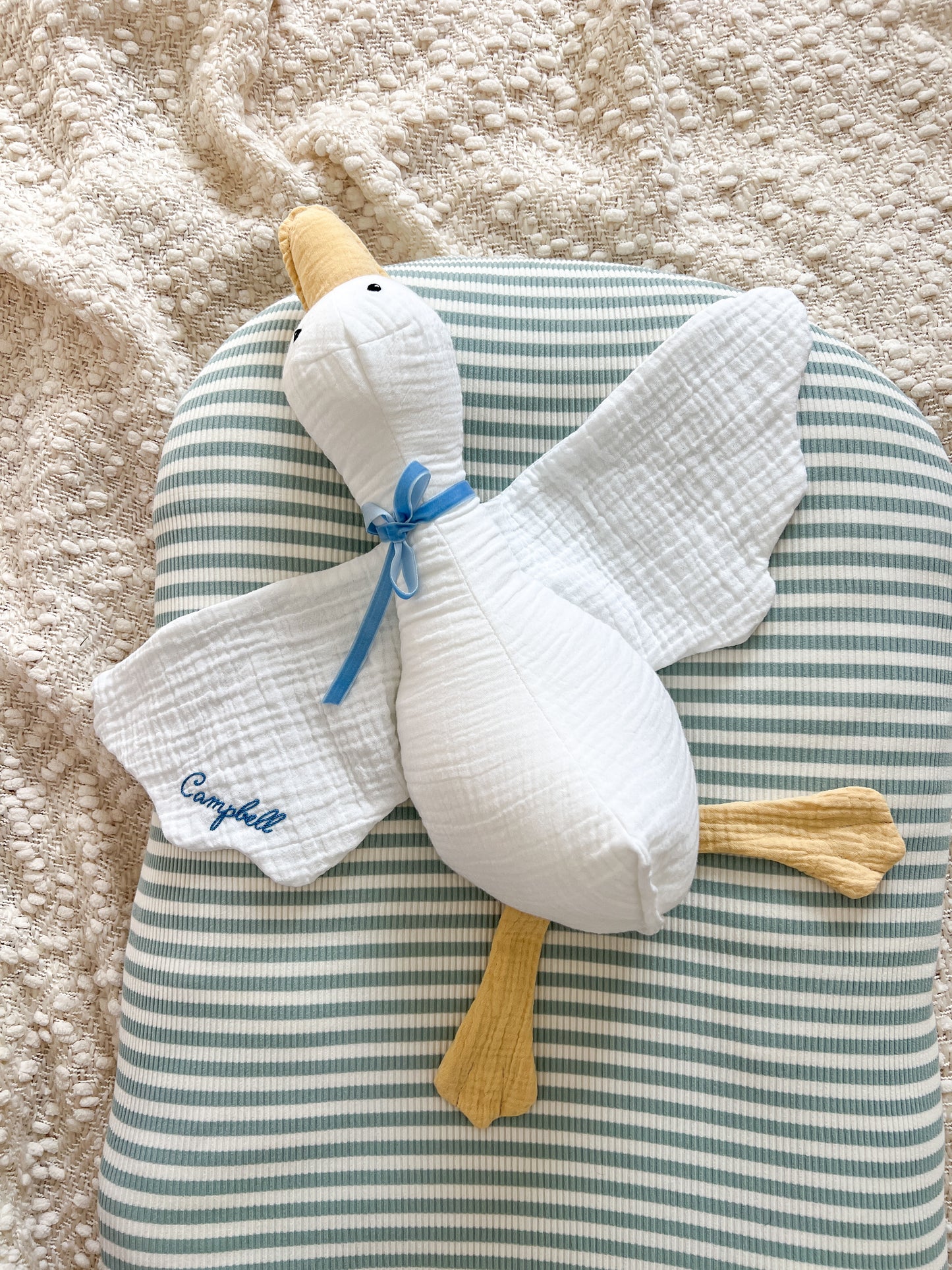 Hand Embroidered Personalization Addition