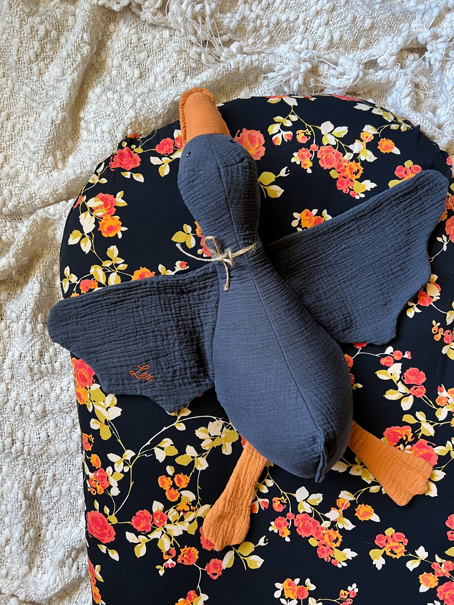 Hand Embroidered Personalization Addition