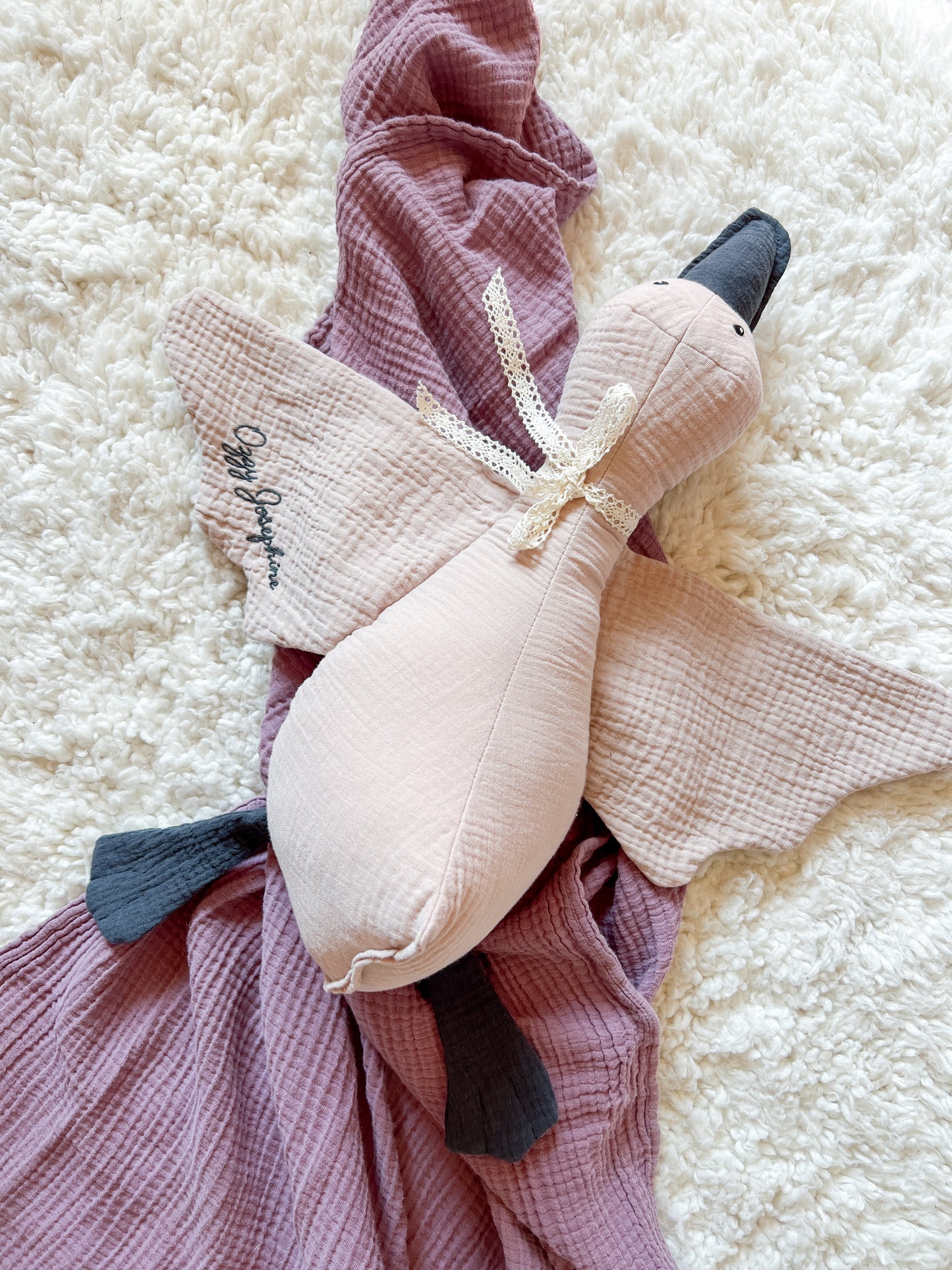 Hand Embroidered Personalization Addition