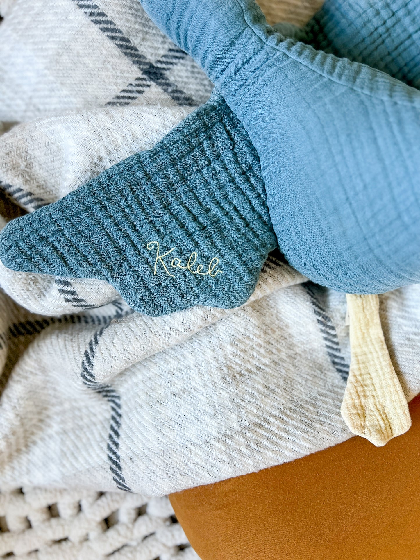 Hand Embroidered Personalization Addition