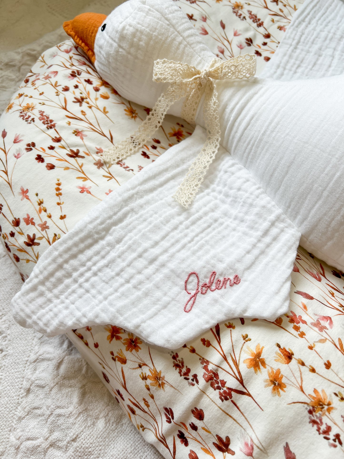 Hand Embroidered Personalization Addition