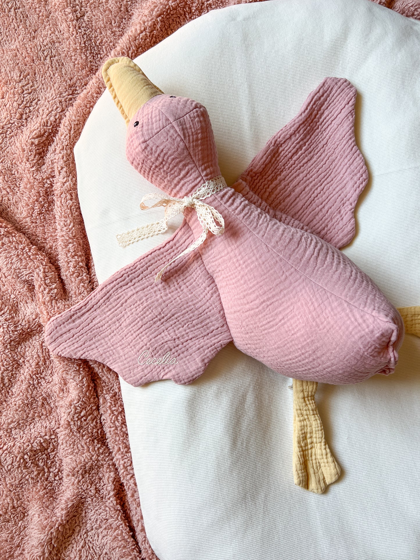 Hand Embroidered Personalization Addition