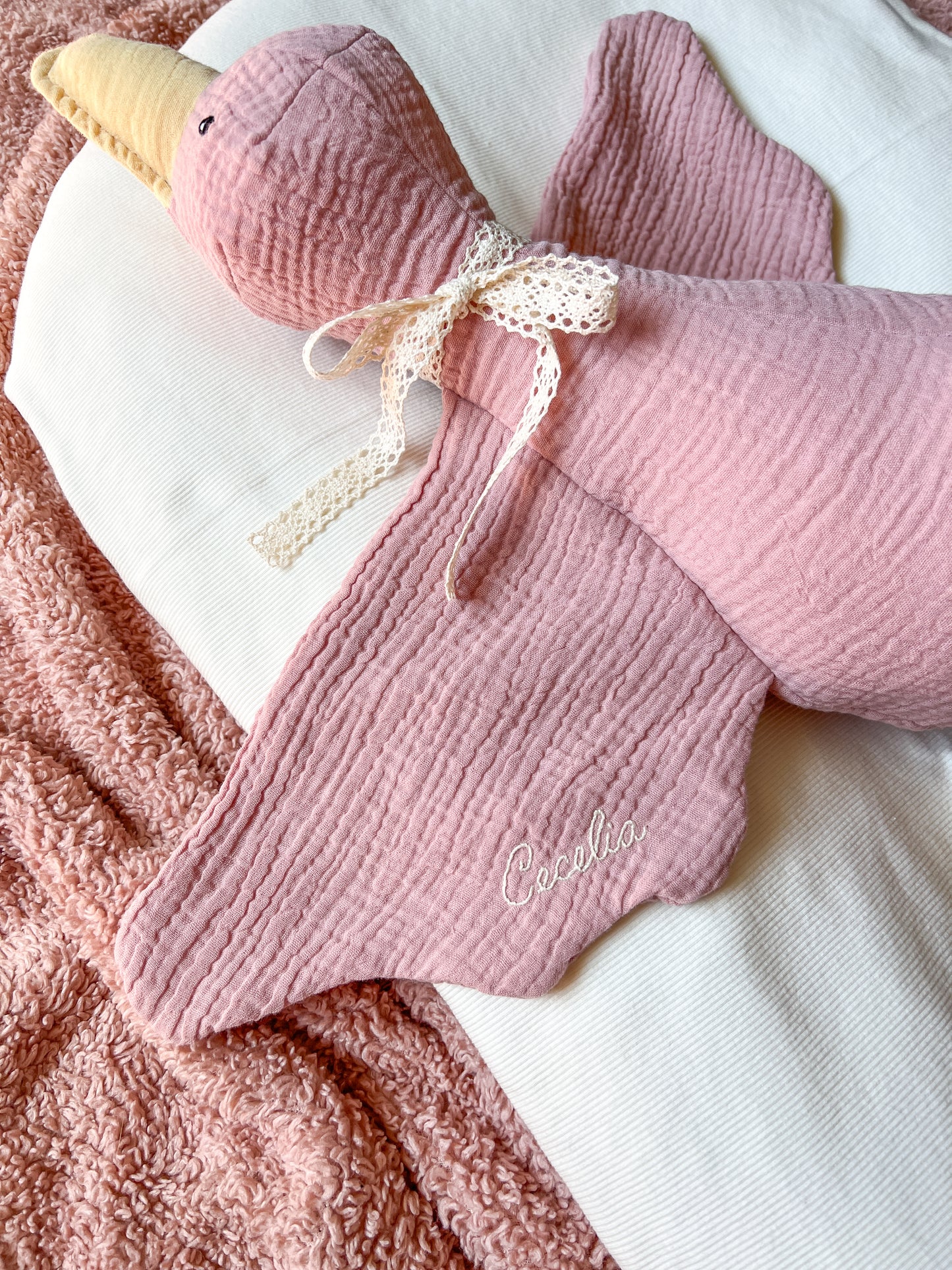 Hand Embroidered Personalization Addition