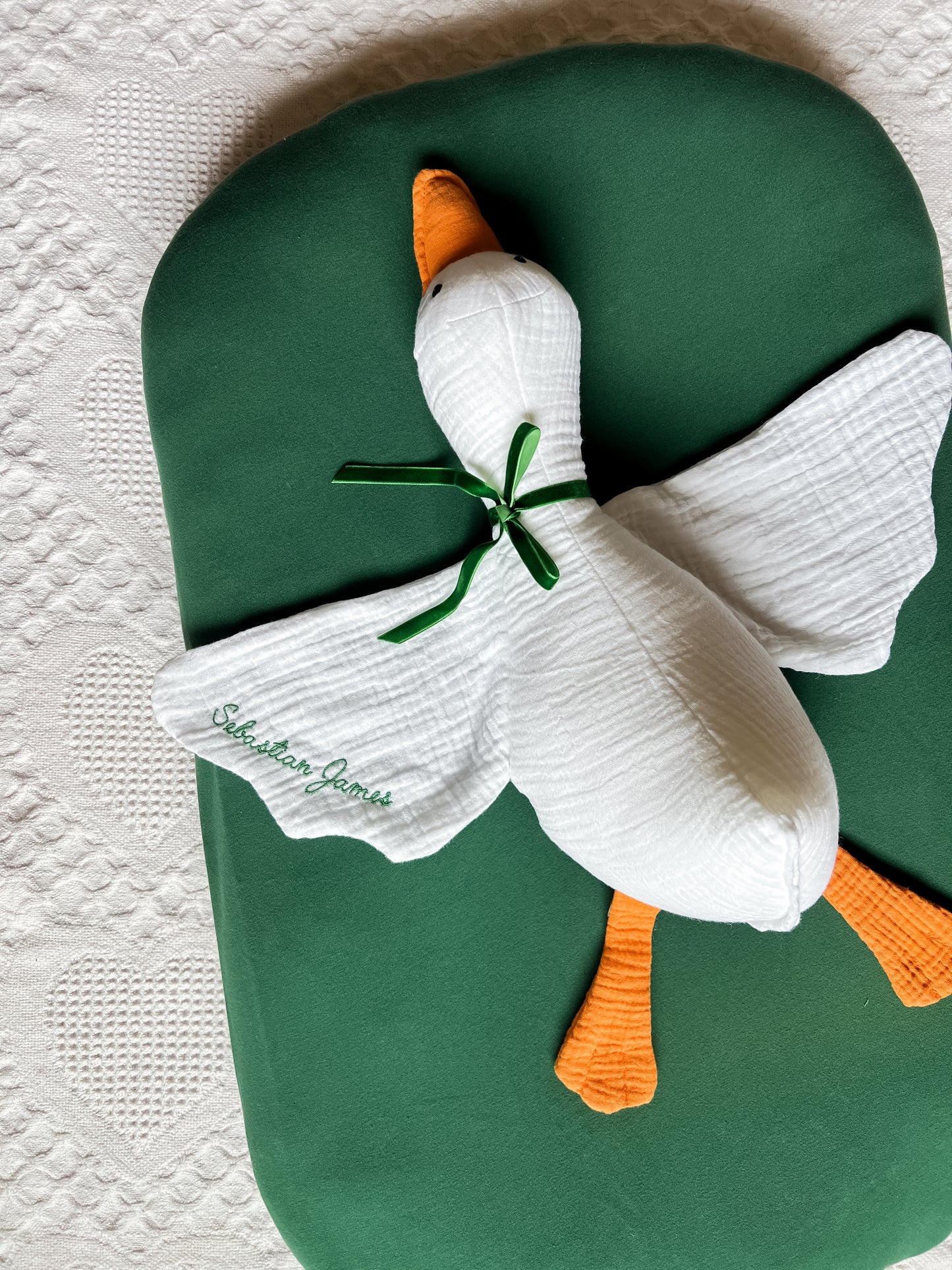 Hand Embroidered Personalization Addition